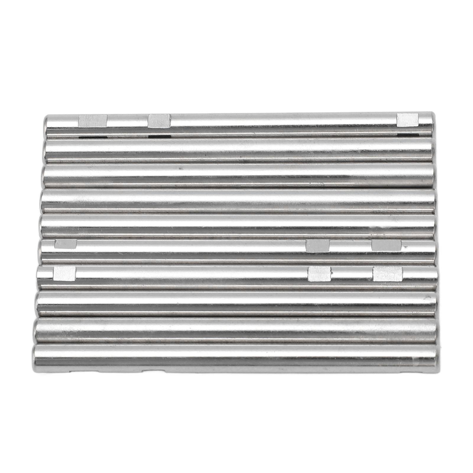 

10Pcs Brushless Motor Shaft Stainless Steel 4mm Dia Motor Shaft for RC Car Airplane Boat Silver