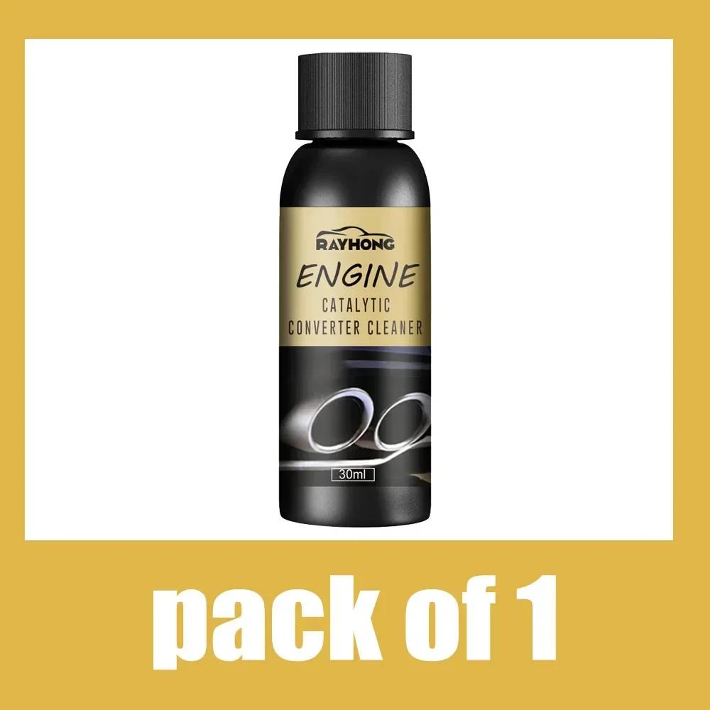 

YINGQI19 30 мл Очиститель каталитического нейтрализатора автомобиля Глубокая очистка Многоцелевой Удаление углеродных отложений двигателя Автомобильное чистящее средство