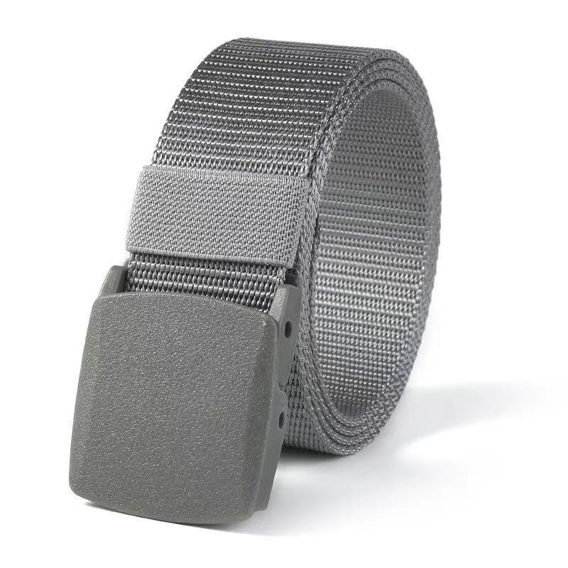 Automatic Buckle Nylon Belt Outdoor Hunting Multifunctional Tactical Canvas Belt High Quality Men Belt