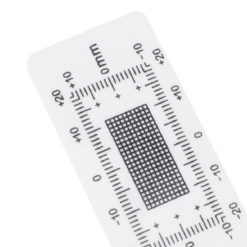 2/4Pcs Crack Monitor Plastic Easy to-Use Grids Concrete Crack Monitorings Record Standard Crack Monitors