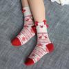 Cartoon Hosiery Christmas Elk Ankle Socks Sweat Absorbent Cartoon Short Socks Red Women Socks  Gift