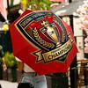 1pc Sturdy 8-Bone Auto Umbrella, Football Club Umbrella, Digital Printed, Foldable Umbrella for On-the-Go Outdoor Use