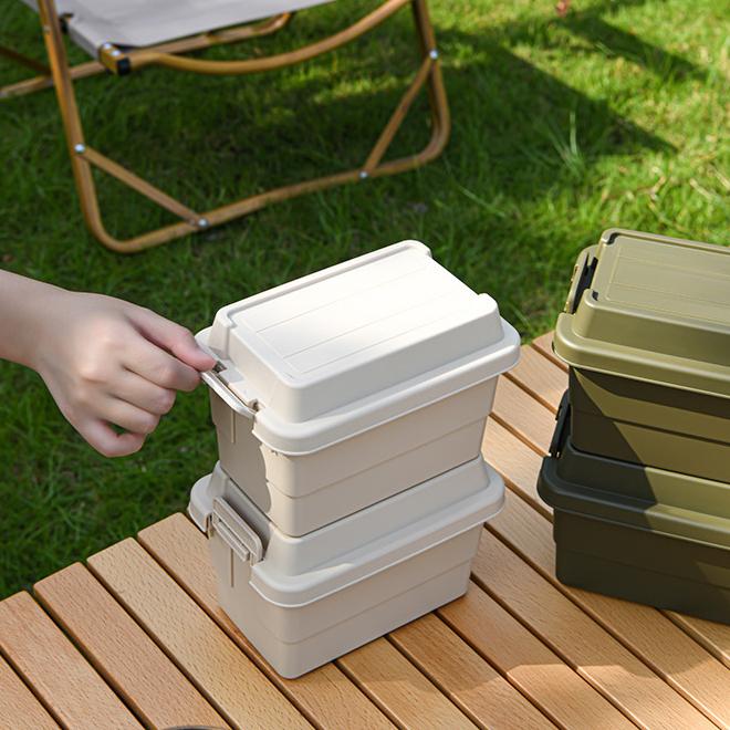 Outdoor Camping Mini Storage Box Desktop Spice Bottle Jar Storage Travel Barbecue Camping Small Tool Sundry Box