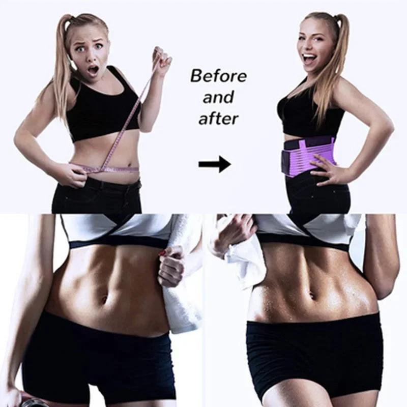 New Women's Personal Waist Reducer Waist Training Slimming Sleeve Sports Sweat Waist Shaping Weight Loss Sports Belt Shaping
