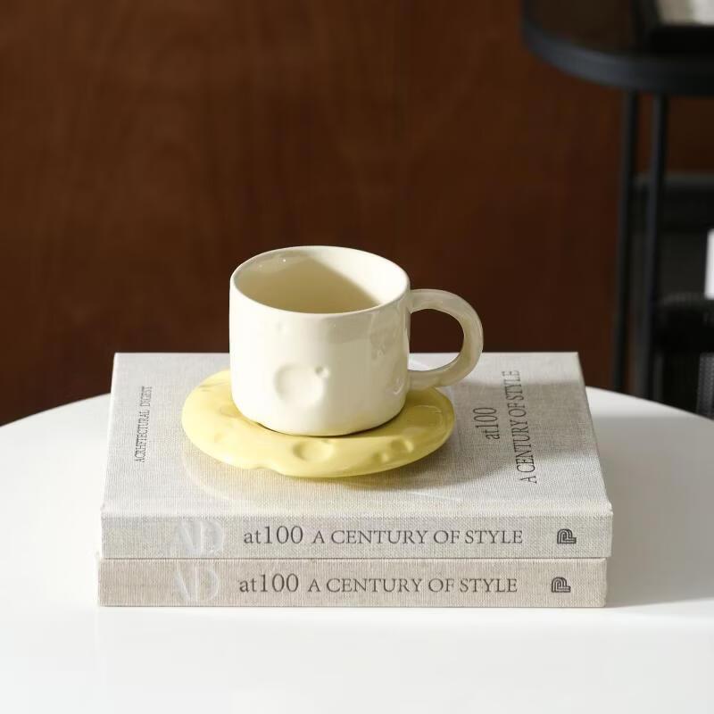 

OLOEY Designer Coffee Cup and Saucer Set