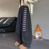 2025 Autumn/Winter Girls' Fleece-Lined Scimitar Sweatpants - Thick, Warm Sports Pants for Big Kids