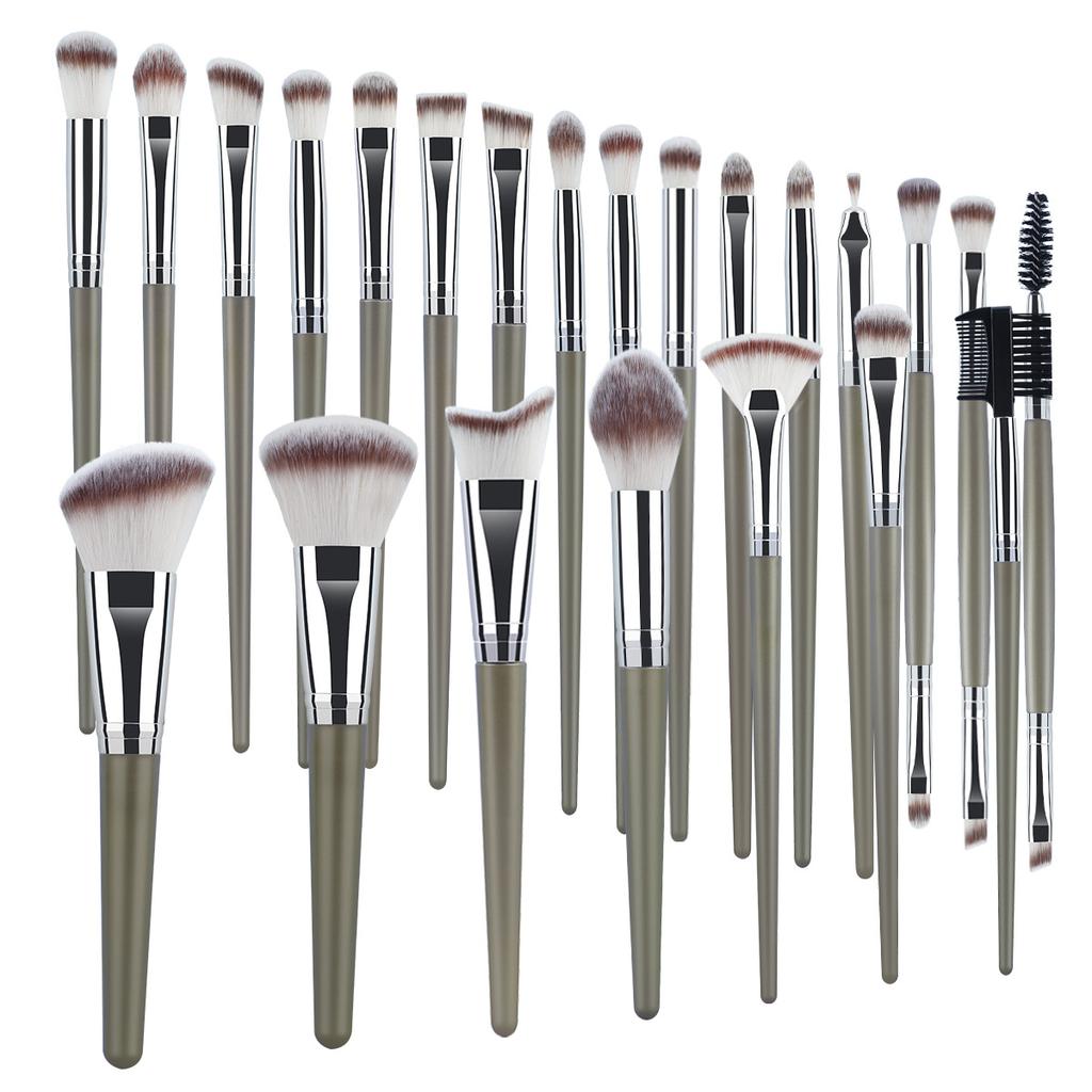 23 Makeup Brush Set, Large Loose Powder Eyeshadow Brush with Brush Bag, Professional Makeup Artist Beauty Tools