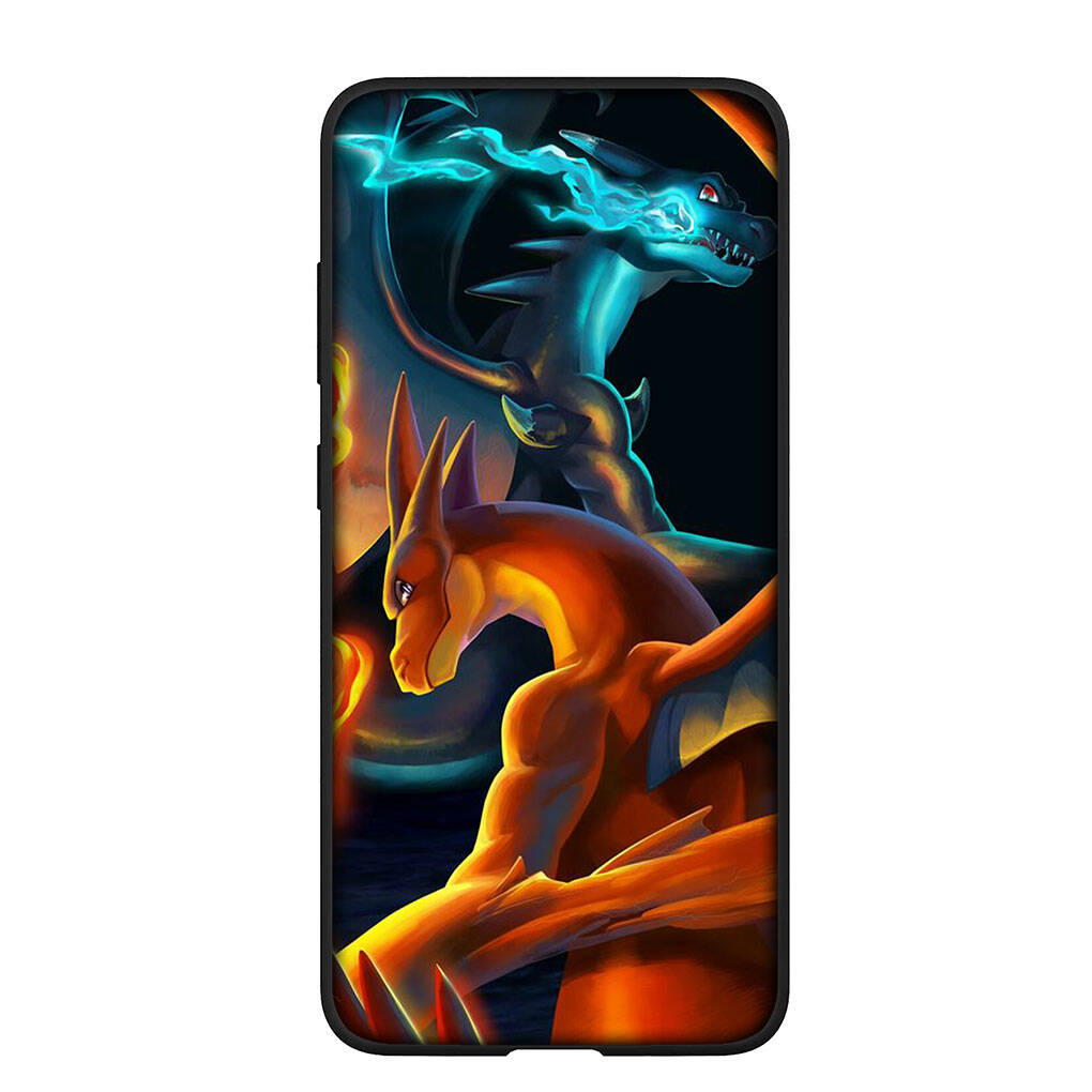 Case for iPhone 17 16 15 Plus Xiaomi Poco F8 F7 X7 X6 M8 C85 C75 C71 Redmi Note 14 12 11 13 Pro Max A4 14C 13C 15C Cartoon Charmander Pokemon Pikachu