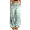 Women's Casual And Fashionable  Elastic Waist Loose Wide Leg Pants