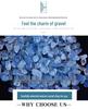 Natural Aquamarine Crushed Stone: Beryl Aquarium Decor & Children's Science Treasure