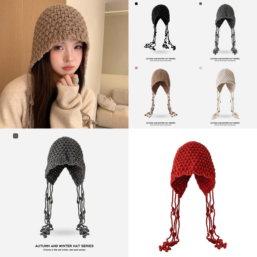 Womens Large Brim Hat Winter Felt Windproof Fashion Accessory With Letter Design