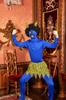 Clearstone Halloween Setsubun Real Demon Cosplay Size Blue Costume, Men's, M,