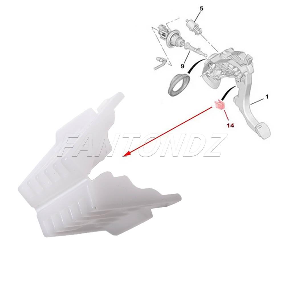 Clutch Pedal Spring Clip For Peugeot 308 Citroen C4-Picasso Expert 9820342980 Car Clutch Transmitter Staple 1609586780 белый