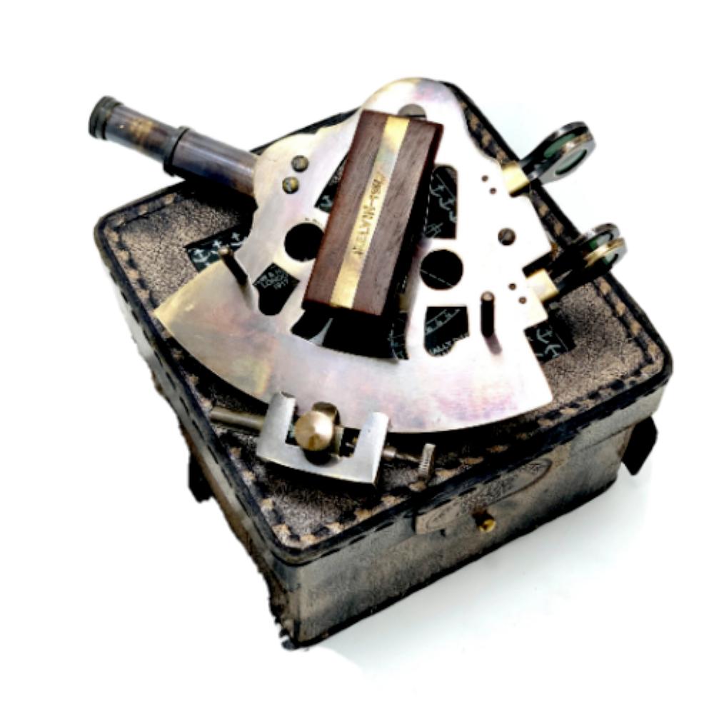 

8 Латунний Морський Морський Антикварний Навігаційний Астролябія Інструмент Секстант M аеро