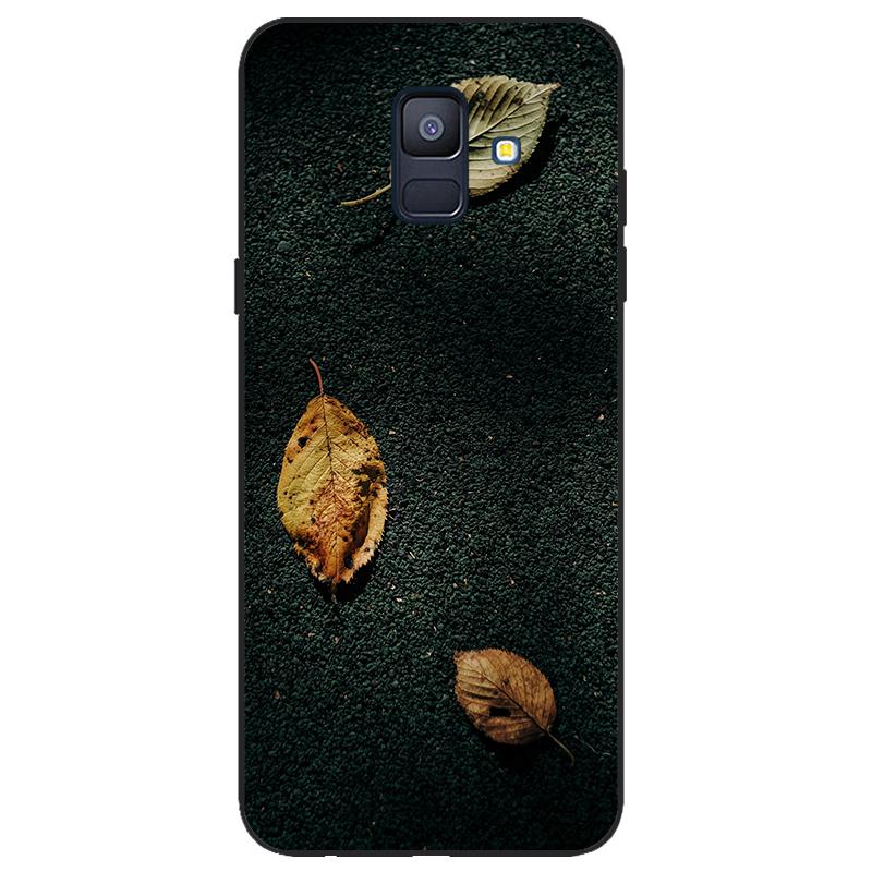 For Samsung Galaxy A6 2018 Silicone Case SIM SM A600 A600F Phone Case Tpu Case Coque Samsung Galaxy A62018 black