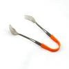 TOAKS TITONGS SET SLV-15 Titanium Spoon Fork & Camp Tongs with Detachable Nylon Connector Outdoor Camping Cutlery