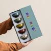 Guochao Kiln Change Five Elements Cup Ceramic Tea Set Tea Cup Gift Box Set Jianzhan Master Cup Business Merchandise Companion Gift