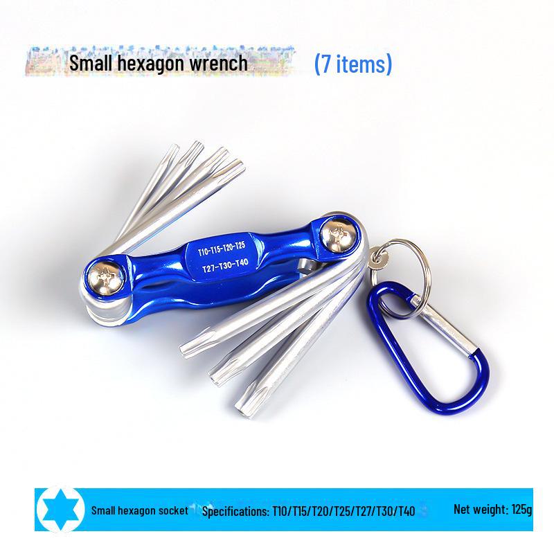 

Набор складных шестигранных гаечных ключей с плоской головкой