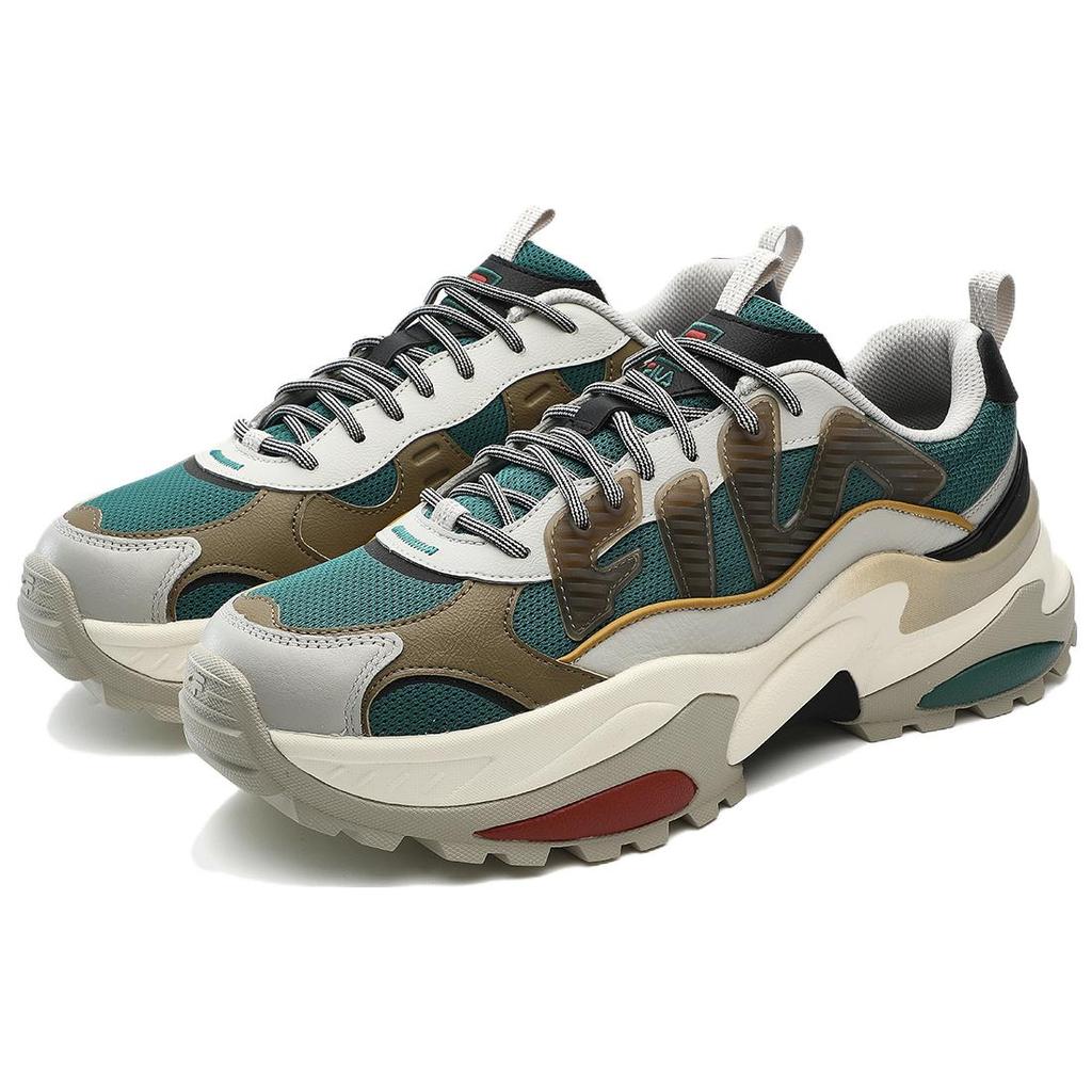 New FILA Cella Sneakers 'Beige Green Brown' F12M331109FAP