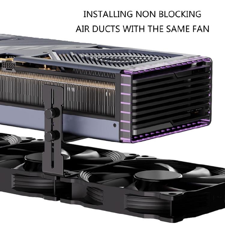 GPU Support Bracket Adjustable Aluminum GPU Bracket Video Graphics Card Support GPU Stand Holder GPU Support Bracket