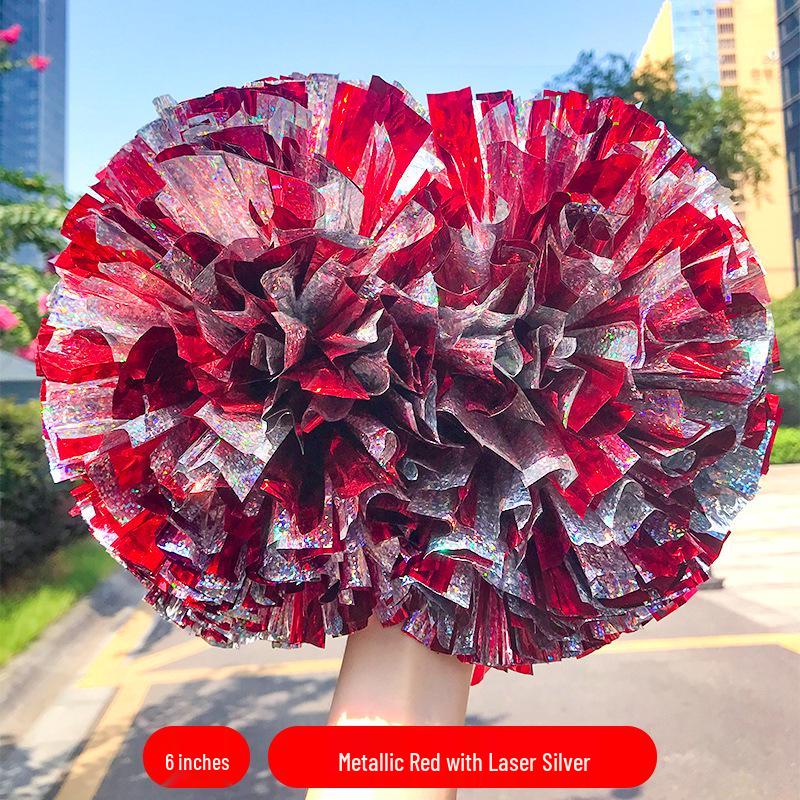 Colorful Cheerleading Pompons Hand Flowers for Events