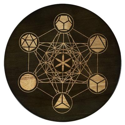 Divinations Dowsing Board Metaphysical Message Board Witchcrafts Wood Wiccan Decision Makings Board Round Pendulum Board