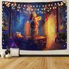 Santa Claus Background Decoration Tapestry Christmas Party Decoration Tapestry Christmas Home Back Decoration Tapestry Tapestry