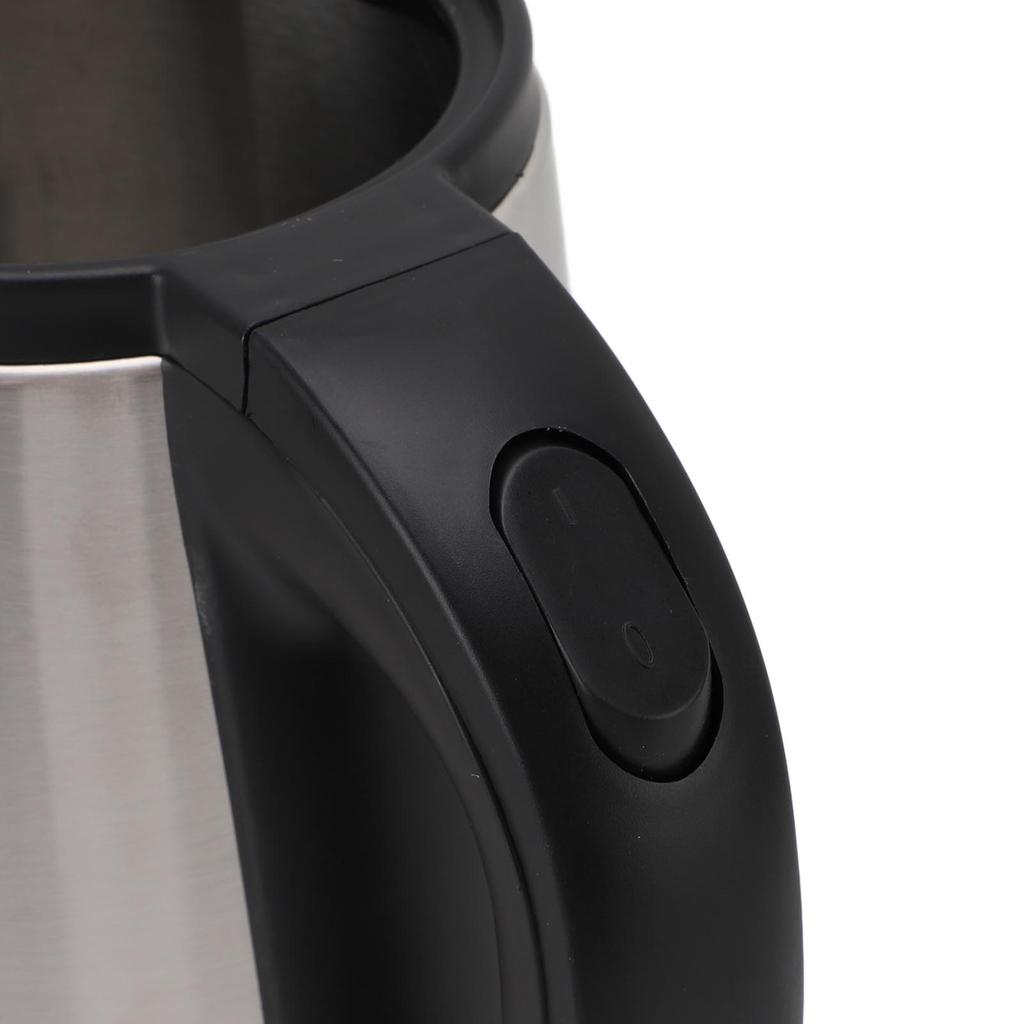 Elektrisk Turkisk Vattenkokare Set 1L och 2L Rostfritt Stål Svart och Örttebryggare Dubbel Vattenkokare Turkisk Tekanna Set för Hemmet