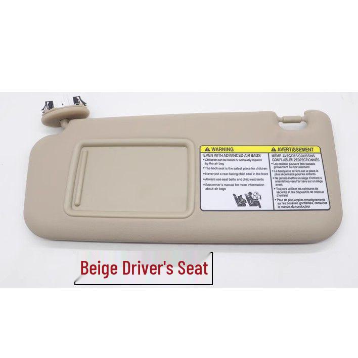 Sun Visors for 06-13 Toyota RAV4 (3rd Gen) with Vanity Mirror - Driver & Passenger Side