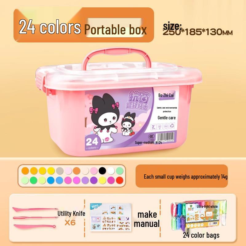 

Без запаха Пищевой Пластилин для Лепки для Детей - Наборы 24 и 36 Цветов