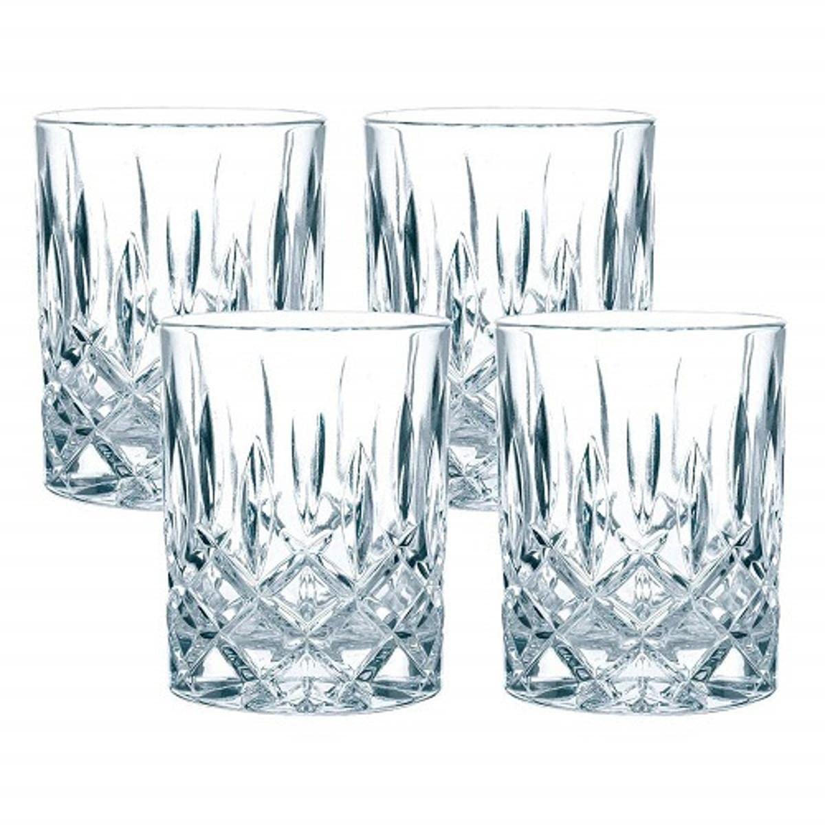 

Nachtmann Noblesse Whiskey Tumbler, Crystal Glass, 98mm/295ml, 89207, Pack of 4