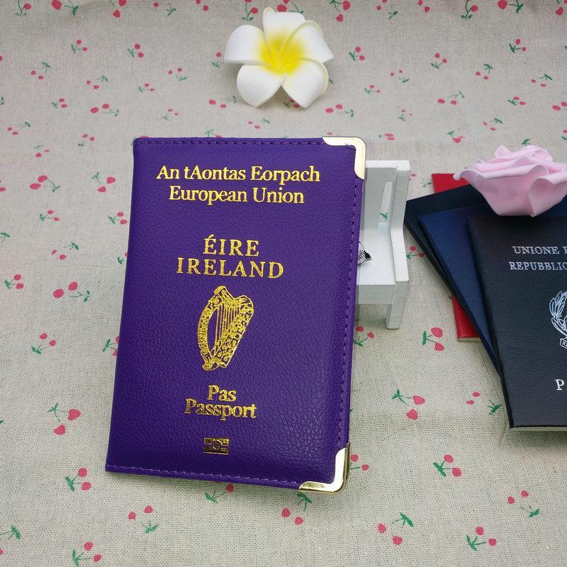 PU Leather Passport Holder: Multi-functional Bi-fold Wallet & Document Organizer with Multiple Color Options