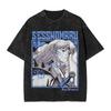 Inuyashas Sesshomaru Inu Yasha Kawaii Washed T Shirts Streetwear Hip Hop Cool TShirt Tees Tops for Men Women Harajuku Summer