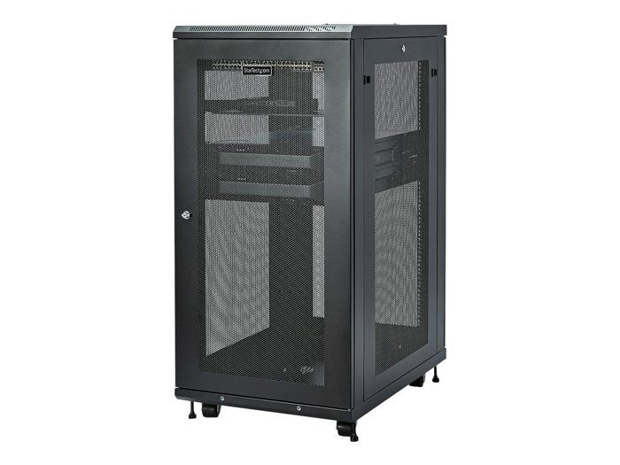 STARTECH .Com Server Rack 24U Server Cabinet with a Depth of 31" Network Cabinet 24U Patch Panel Rack 24U Rack 31"