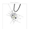 100 Languages I Love You Pendant Necklace Projection Pendant Sun Moon Love Memory Confession Necklaces Couple Valentine 'S Day Giveaway GiftTrendy