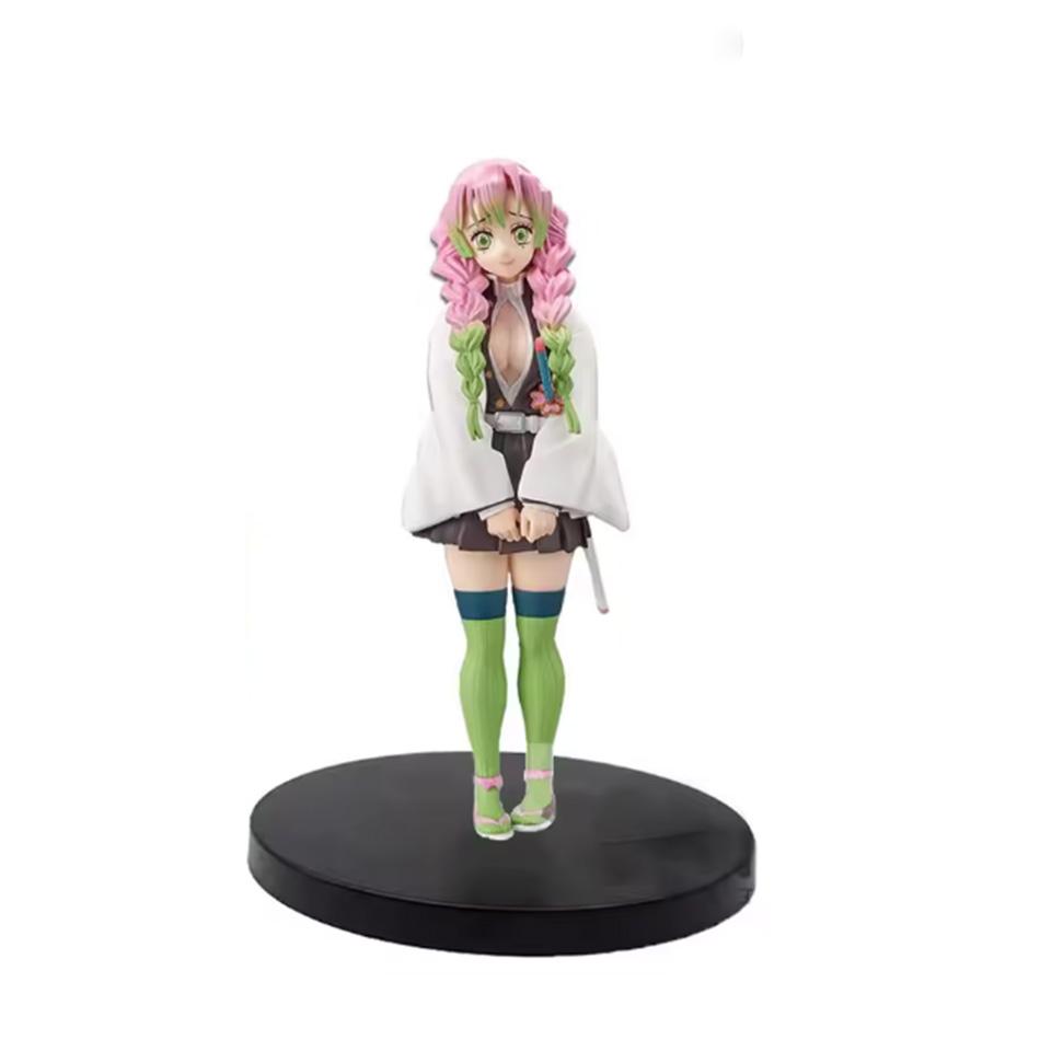 Anime Demon Slayer Figure Kamado Tanjirou Nezuko Action Figures PVC Model Toys Zenitsu Figurine Inosuke Kimetsu No Yaiba Figura