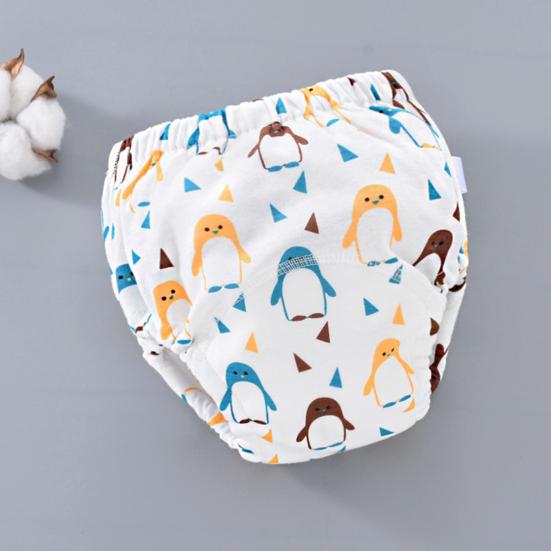 Infant Training Pant Washable Breathable Reusable Diaper Adjustable Diaper Cover for Baby