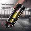 ShuFu Portable Heat-Resistant Glass Water Bottle with Infuser
