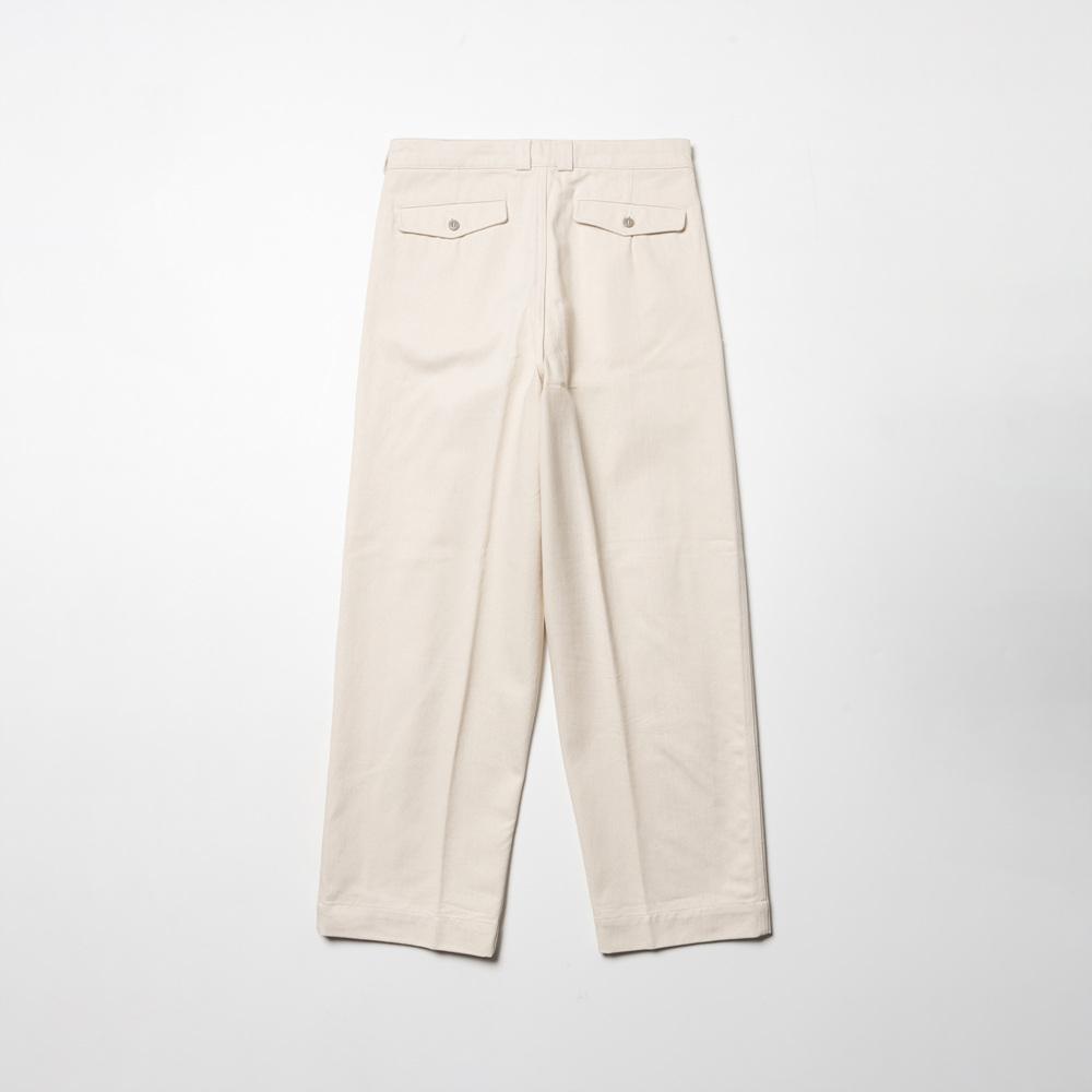 Waiemssielkeiwai French M-52 Chino Pants - Natural
