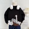 2025 Autumn/Winter Kids' Fashion Knit Sweater - Stylish Boys' & Girls' Top