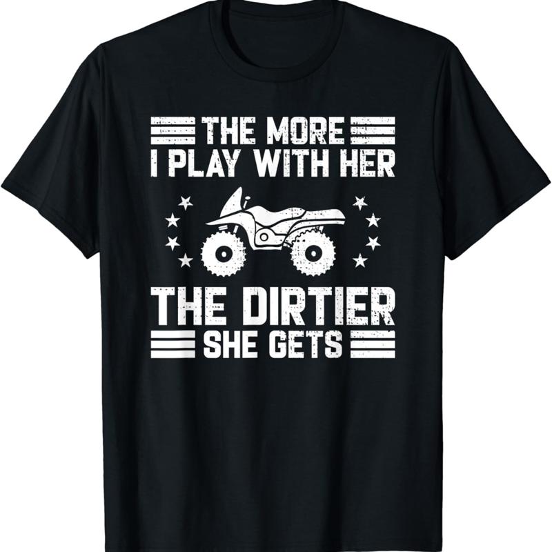 

ATV Motocross Funny Saying Dentist Bill Dirtbike Quad T Shirt - Men s Summer Cotton Graphic Tee 5XL різнокольоровий