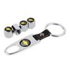 AABHM1 Metal Alloy Valve Caps Car Wheel Stem Tire Modification For Chevrolet Cruze Malibu Spark Orlando Aveo Captiva Optra Trax Lacetti