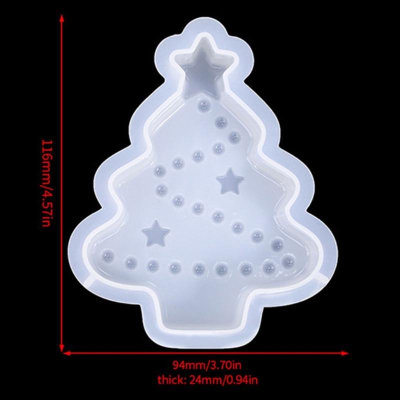 6/8Pcs Halloween Themed Silicone Candle Moulds for Epoxy Resin, Christmas Theme Silicone Candle Molds for Candle, Soap