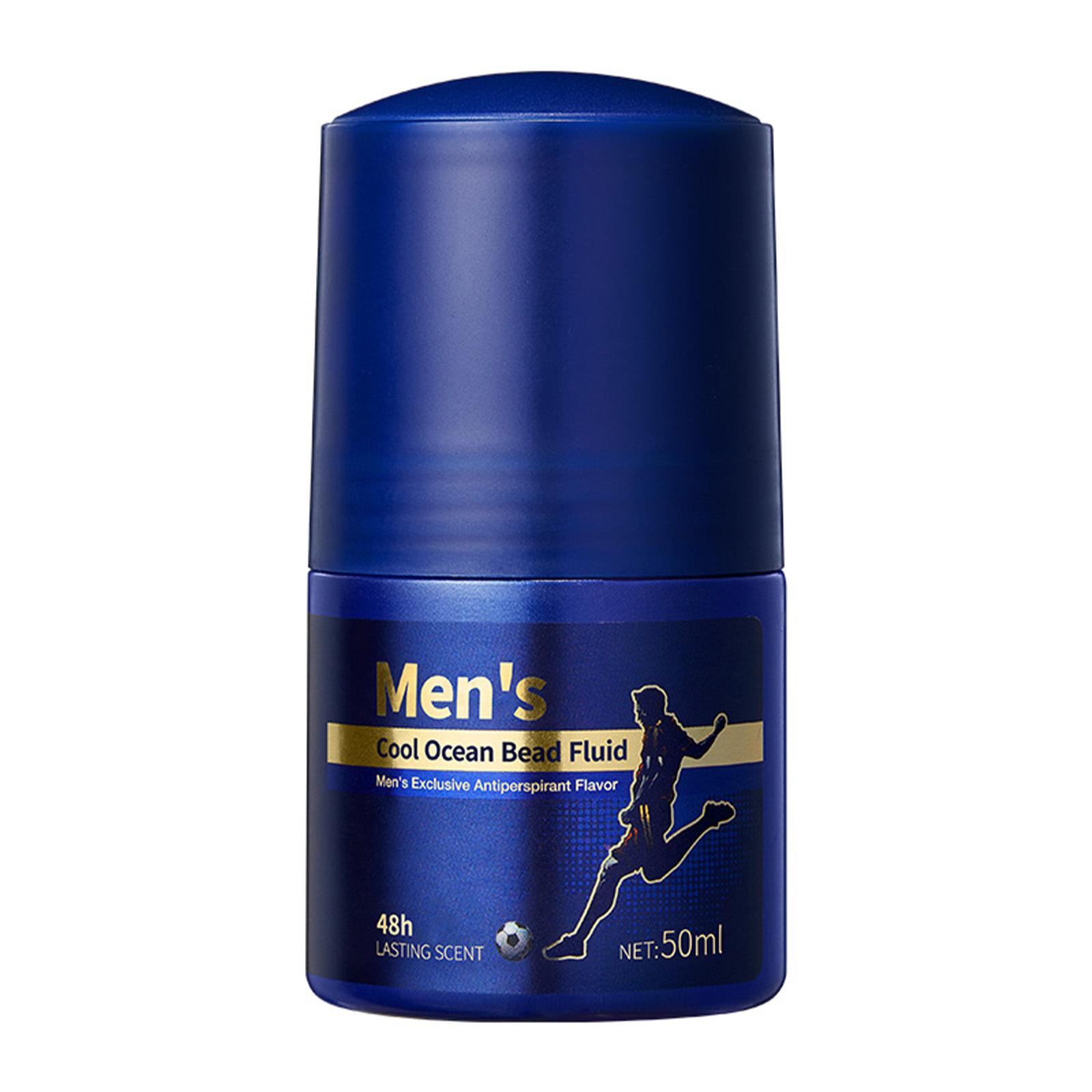 

Long-Lasting Men s Antiperspirant Deodorant Roll-On, Fragrance Infused & Alcohol Free, Portable Sweat Control for All-Day Freshness One Size
