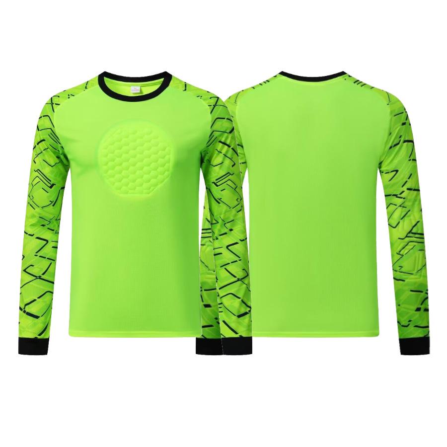 Children s Goalkeeper Anti-fall Long-sleeve Football Training Set Child 24
