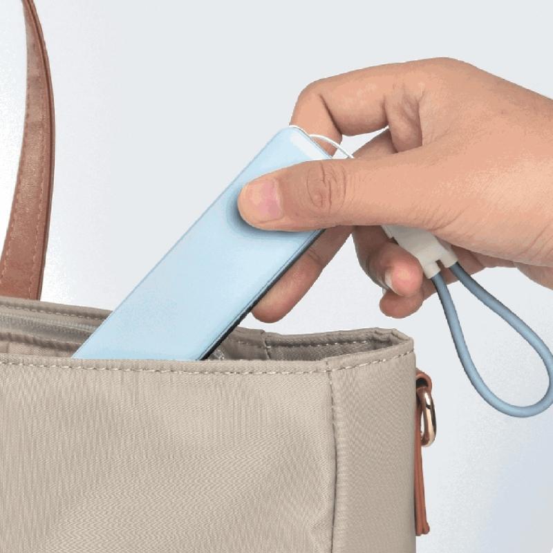 Lötfreies Powerbank-Gehäuse-Kit für einzelne 21700-Batterie, Schnelle Montage, DIY, Tragbares Lade-Modul