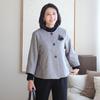 Shiz Madam Women Herringbone Wool Jacket J31755