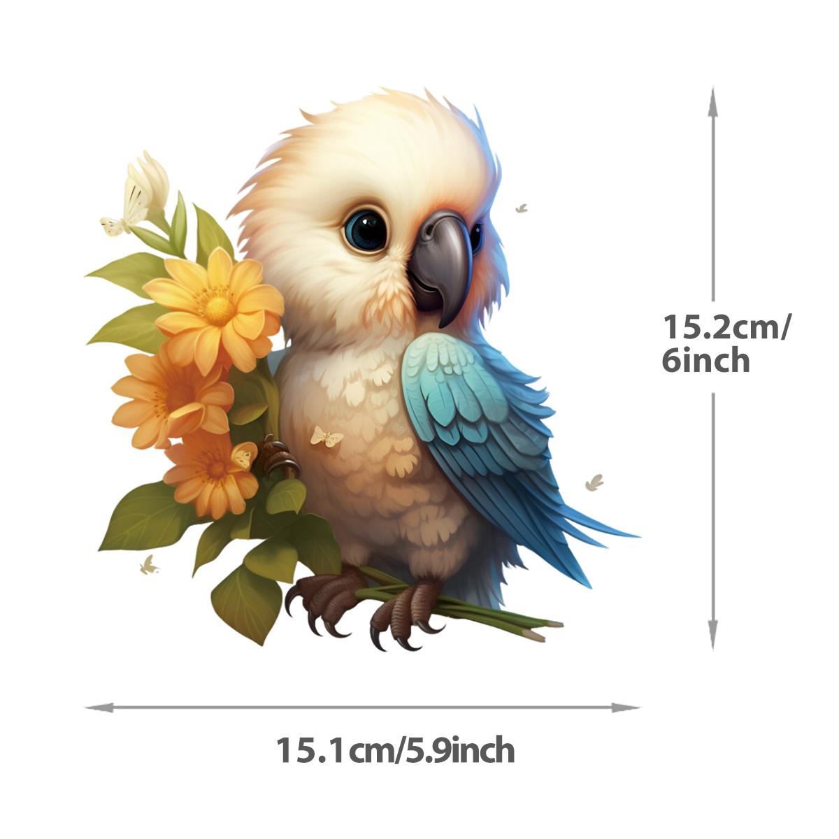 

Термопереводные картинки DTF нашивки животные цветы теплопередача моющиеся DIY новый аксессуар для одежды термонаклейки среднего размера