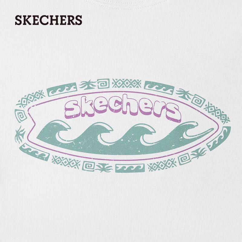 Skechers Women's Slim Fit Knit Short Sleeve T-Shirt L226W016
