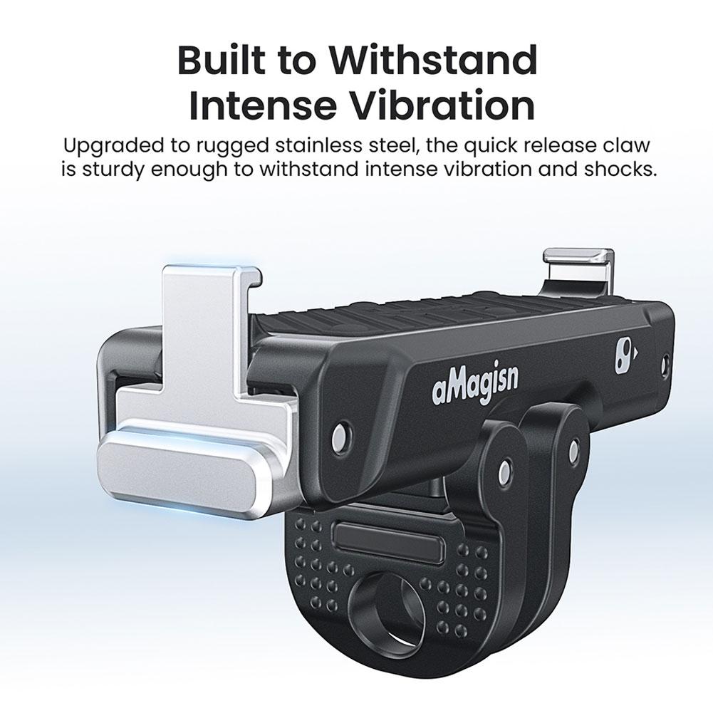 Magnetic Quick Release Mount Action Camera Selfie Stick Tripod Adapter Foldable Cam Stand for Insta360 GO Ultra Camera Accessory